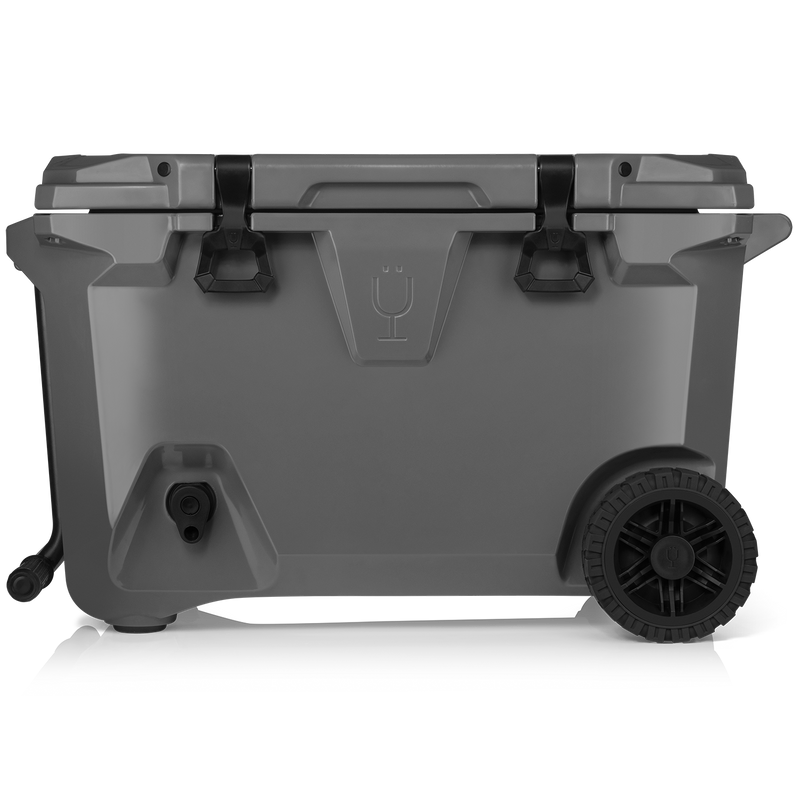 Br Tank 55-Quart Rolling Cooler | Charcoal